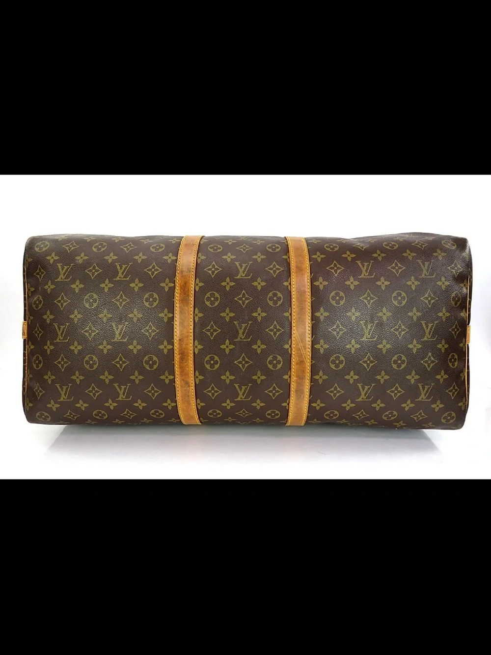Louis Vuitton Brown Monogram Keepall Weekend Bag
